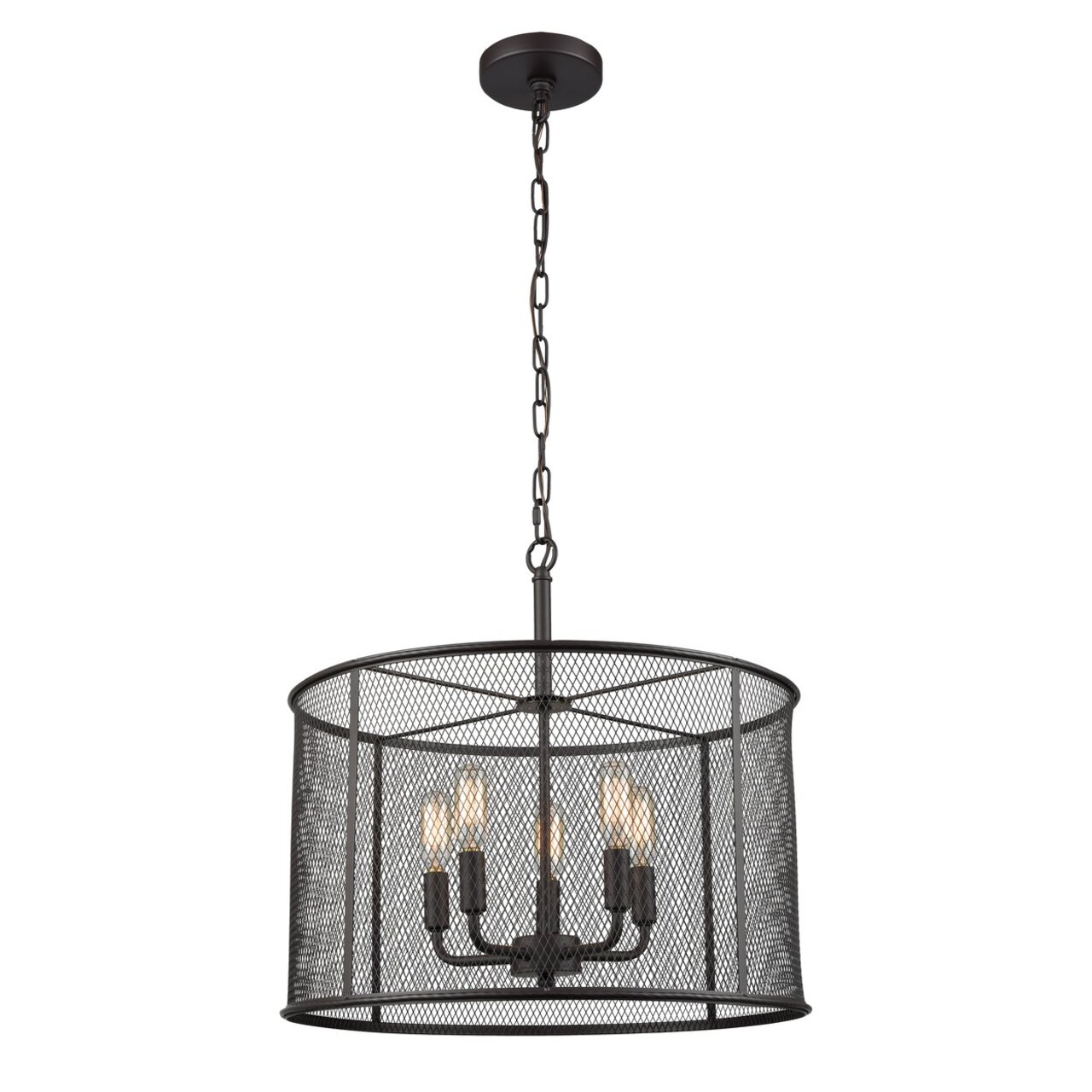 Williamsport 18 Wide 5-Light Chandelier - Oil Rubbed Bronze